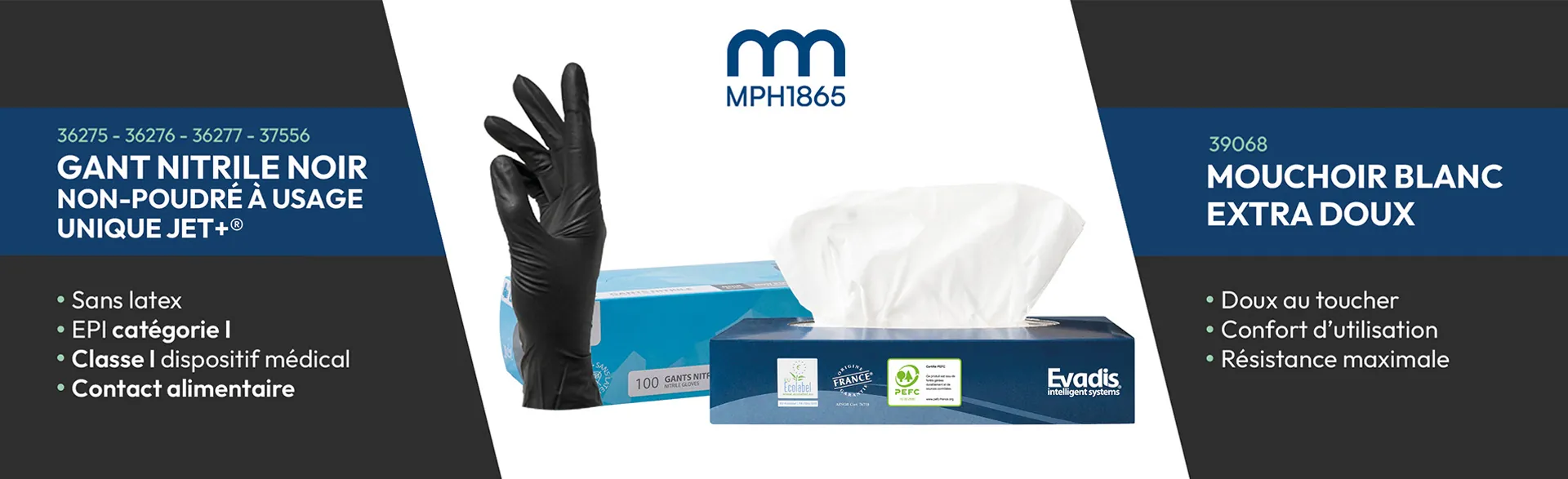 Commandez les gants MP Hygiène